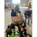Bezoek aan de boomgaard