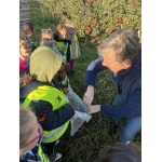 Bezoek aan de boomgaard