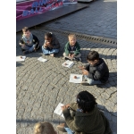 Kleuters naar de kermis