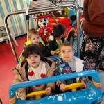 Kleuters naar de kermis