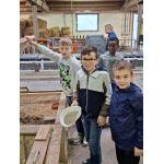 L4 Naar de Palingbeek-Aan het werk op de milieuboerderij + Wandeling met Boris