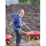 L4 Naar de Palingbeek-Aan het werk op de milieuboerderij + Wandeling met Boris