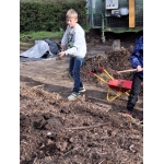 L4 Naar de Palingbeek-Aan het werk op de milieuboerderij + Wandeling met Boris