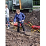 L4 Naar de Palingbeek-Aan het werk op de milieuboerderij + Wandeling met Boris