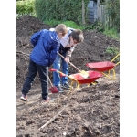 L4 Naar de Palingbeek-Aan het werk op de milieuboerderij + Wandeling met Boris