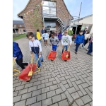 L4 Naar de Palingbeek-Aan het werk op de milieuboerderij + Wandeling met Boris