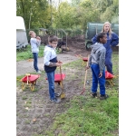 L4 Naar de Palingbeek-Aan het werk op de milieuboerderij + Wandeling met Boris