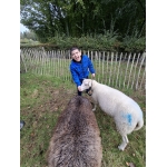 L4 Naar de Palingbeek-Aan het werk op de milieuboerderij + Wandeling met Boris