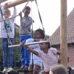 L4 Naar de Palingbeek-Aan het werk op de milieuboerderij + Wandeling met Boris