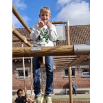 L4 Naar de Palingbeek-Aan het werk op de milieuboerderij + Wandeling met Boris