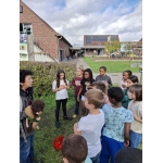 L4 Naar de Palingbeek-Aan het werk op de milieuboerderij + Wandeling met Boris