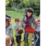 L4 Naar de Palingbeek-Aan het werk op de milieuboerderij + Wandeling met Boris